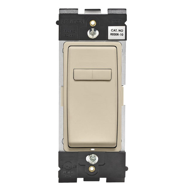 Leviton Renu Dimmer Switch Companion for Multi-Location Dimming, RE00R-NS, Najavo Sand
