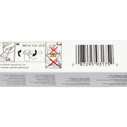 NGK LKR7DIX-11S Iridium IX Spark Plug (93175 Iridium Ix), 4 Pack