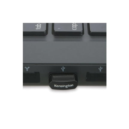 Kensington Pro Fit Wireless Mouse - Mid-Sized 5-Button Optical Home Office Wireless Mouse with Ergonomic Right-Handed Shape and Plug & Play Set Up - Compatible with Windows & MacOS - Blue