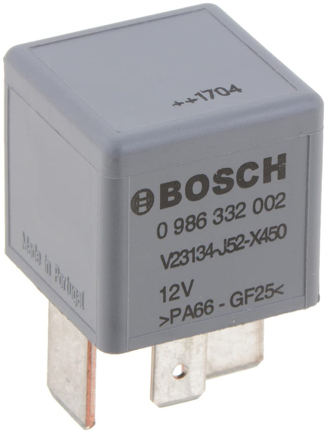 Bosch 0986332002 Mini Relay 12V 70A, IP5K4, Operat
