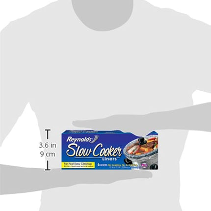 Reynolds Slow Cooker Liners, 6 Count