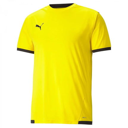 PUMA Unisex Children's Shirt, Cyber Yellow-puma Bl