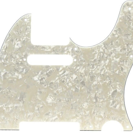 Fender 099 2174 4 Ply Knitting Pattern with Aged White Pearl 8 Hole Mount Telecaster Pickguard