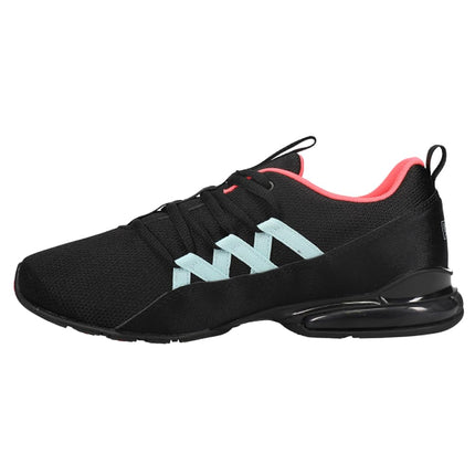 PUMA Womens Riaze Prowl Cross Trainer, Black-Ignite Pink-Aquamarine, 7.5