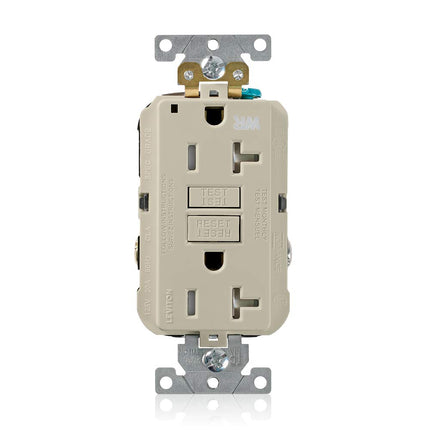 Leviton G5362-WTI 20A-125V Extra-Heavy Duty Indust