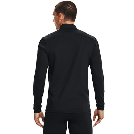 Under Armour Men's Tac Mock ColdGear Infrared Base T-Shirt , Black (001)/Black, Small