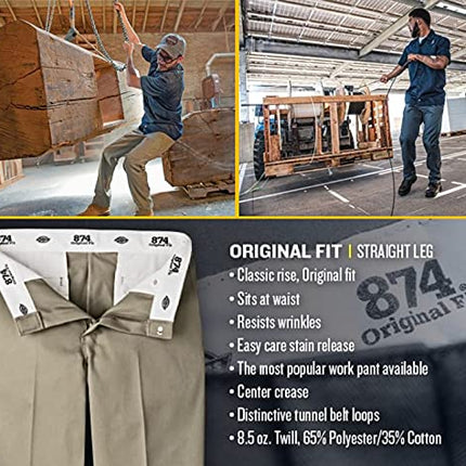 Dickies Men's Original 874 Work Pant Air Force Blue 38W x 34L