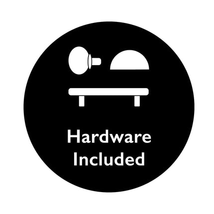 Design House 182014 Standard Handrail Bracket, Pack of 5, Steel and Zinc Construction, Oil Rubbed Bronze