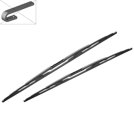 Bosch SP26/22B Wiper Blades, Pair, 3397001539