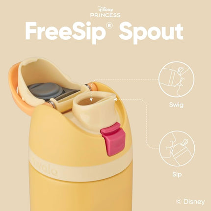 Owala Disney Princess FreeSip Insulated Water Bottle - 710ml (24oz) Belle