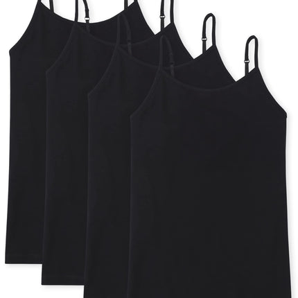 The Children's Place Girls Basic Camisole, 4 Pack,