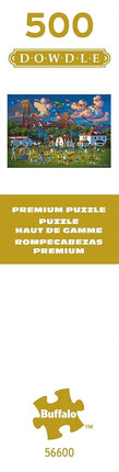 Buffalo Games - Gold - Eric Dowdle - Golden Gate Bridge - 500 Piece Jigsaw Puzzle for Adults - Challenging Puzzle Perfect for Game Nights