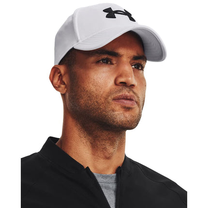 Under Armour M Blitzing Low STR - Hats - Headwear - White/Black - Size: L/XL