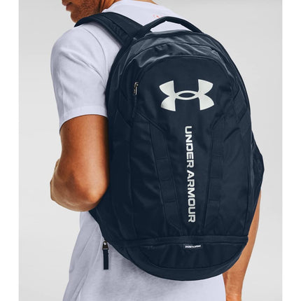 Under Armour Unisex Hustle 5.0, Durable and comfortable water resistant backpack, spacious laptop backpack