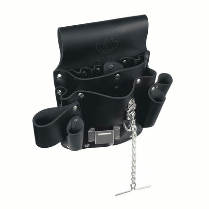 Pocket Tool Pouch, Leather, Tunnel Loop Belt Conne