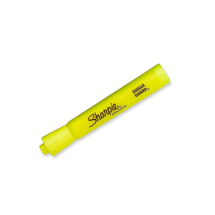 Sharpie Accent Tank Highlighters, Chisel Tip, Fluorescent Yellow, 4-Count (Pack of 2)