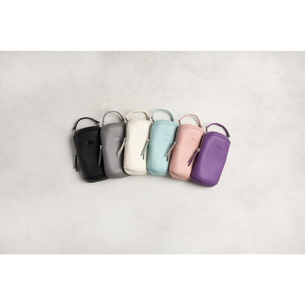 STANLEY Estuche Esencial para Botella Cruzado Max | Soporte para Teléfono, Cartera, Llaves para Botella de Agua | Bolsa de Accesorios de Piel Sintética para Correa de Transporte General | Accesorios para Vaso Térmico | Sin BPA | Verde Agua Marina