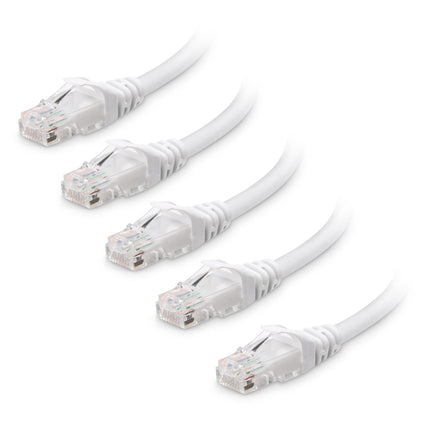 Cable Matters 5-Pack, Cat6 Snagless Ethernet Patch