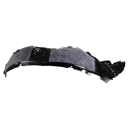 TRQ Front Right Inner Fender Liner Black Passenger Side