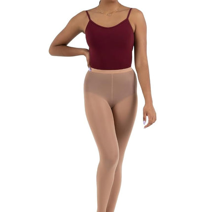 Capezio Women's hold tights, Light Suntan, S UK