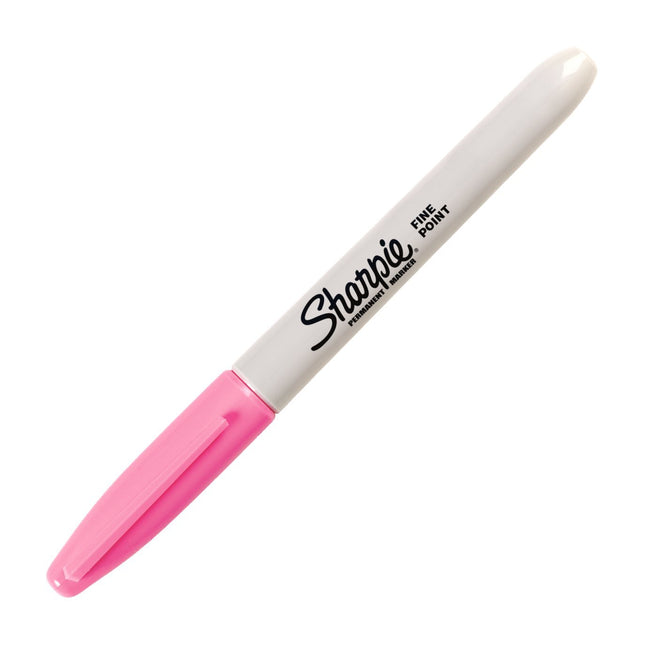 Marqueur permanent à pointe fine Sanford Sharpie – Rose (à l'unité)