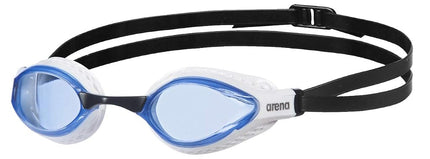 arena Air-Speed Unisex Adult Race Swimming Goggles, Standard Pool Goggles with Wide Anti-Fog Lenses, UV Protection, 3 Interchangeable Nose Bridges, Air Seals