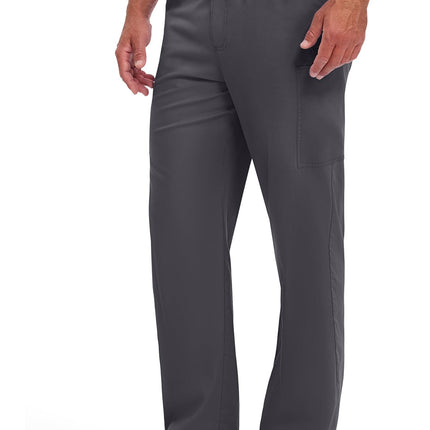 Dickies Men's Pull-On Pant with 7 Pockets Elastic Waistband with Button Closure 81006, Olive, Small