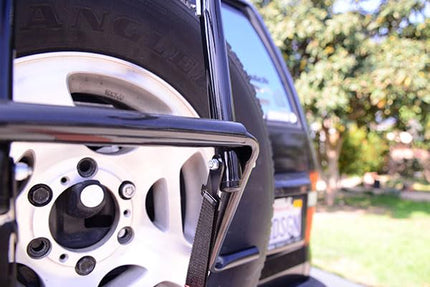 Allen Sports 302DN Deluxe 2-Bike Spare Tire Mounted Rack,Black