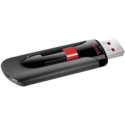 SanDisk Cruzer Glide 32 GB USB Flash Drive USB 2.0 , Black & Red