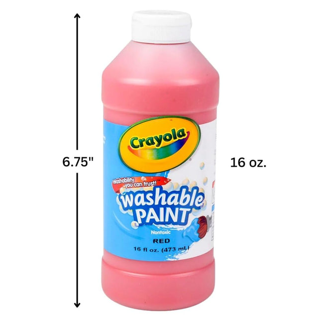 Pintura Lavable, Rojo, 473 ml