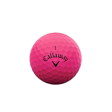 Callaway Supersoft 2025 Golf Balls, Pink (Pack of 12)