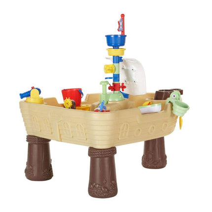 little tikes Anchors Away Pirate Water Playset. Outdoor Garden Toy, Safe & Portable Kids Table. Sensory Toy for Garden Games, Encourages Creative Play, For Ages 18 Months+