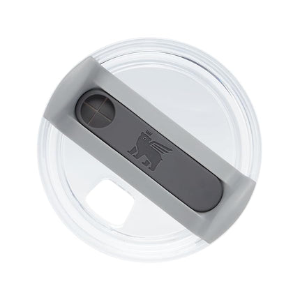 Couvercle Stanley Quencher H2.0 Tumbler 414 ml | Couvercle de remplacement vissable 3 positions pour gobelet avec poignée | Accessoire pour tasse à boire en acier inoxydable | Sans BPA | Transparent