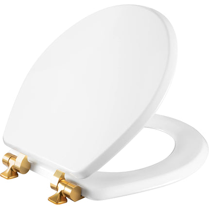 Mayfair 826BGSL 000 Benton Toilet Seat with Brushe