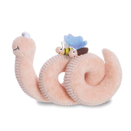 AURORA, 61431, Superworm, Soft Toy, Peach, klein
