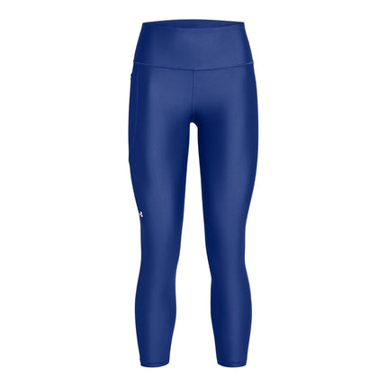 Under Armour Women's HG UA Armour Capri Tights, (432) Tech Blue/White, XS