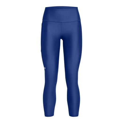 Under Armour Women's HG UA Armour Capri Tights, (432) Tech Blue/White, XS