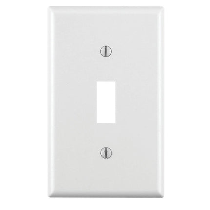 Leviton 1-Gang Toggle Device Switch Wallplate, Sta