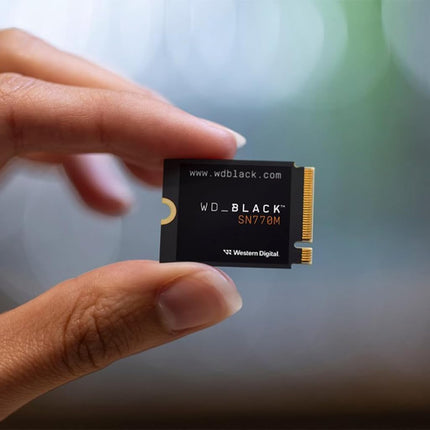WD BLACK WDBDNH0020BBK-WRSN SN770M M.2 2230 NVMe SSD 2TB for Portable Gaming Devices, Speed Up to 5150MB/s, TLC 3D NAND, Ideal for Steam Deck and Microsoft Surface