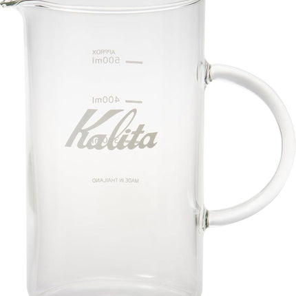 Kalita Jug 500 Mug, Server, Clear