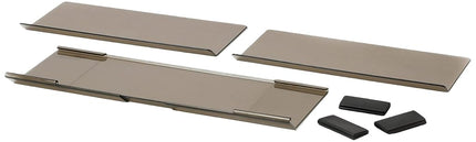 Prince Lionheart Adjustable Cooker Guard | Heat-Resistant | Stove Barrier | Prevents Small Hands Reaching Cooker Top | Adjusts To Fit | 3 Pieces & 3 Attachments | Easy Installation & Removal