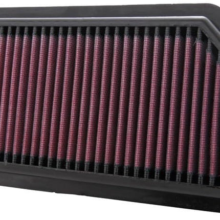 K&N Engine Air Filter: High Performance, Premium, Washable, Replacement Filter: Compatible with 2008-2019 HYUNDAI/KIA (iX20, i20, Verna, Venga, Soul), 33-2960