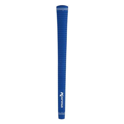 Karma Velour Blue Standard Golf Grips (9 Pack)