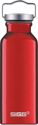 Sigg - Aluminium Water Bottle - Original Red - Climate Neutral Certified - Suitable For Carbonated Beverages - Leakproof - Lightweight - BPA Free - 0.5 L