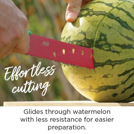 Kuhn Rikon 25900 Melon Knife, 1, Red/Green