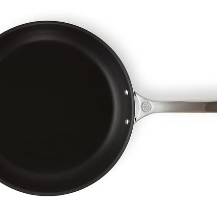 Sartén antiadherente de acero inoxidable de tres capas de 30 cm Le Creuset