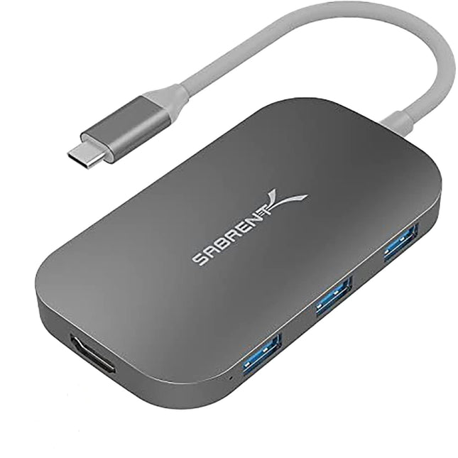 Sabrent 8-in-1 USB Type-C Hub with HDMI(4K) Output