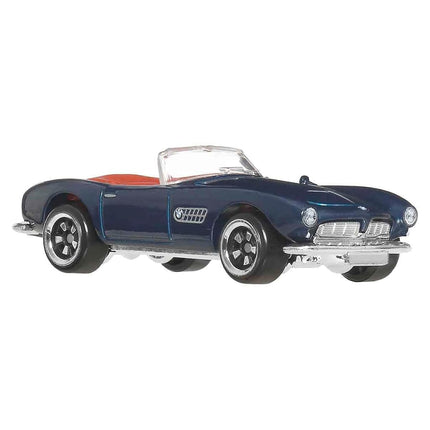 Hot Wheels 1:64 Scale Die-Cast Toy Cars, Set of 6 European Vehicles with Elevated Deco (Styles May Vary)