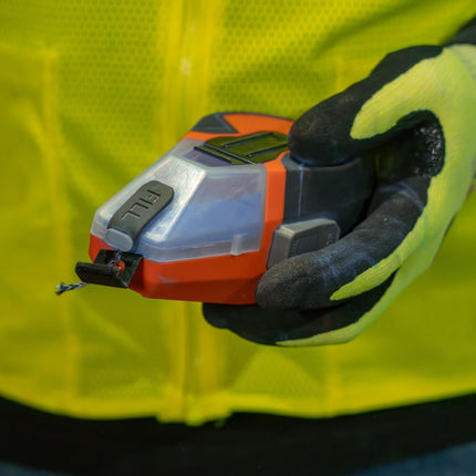 KLEIN TOOLS CHLK00 Chalk Line Capsule, Top Loading Refillable Capsule for Klein Chalk Line Tools