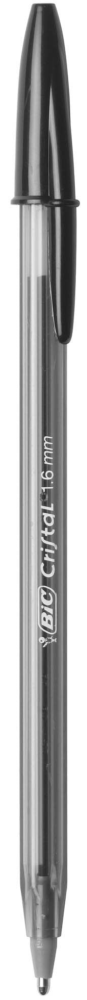 BIC Cristal Xtra Bold Ballpoint Pen, Bold Point (1.6mm) For Vivid And Dramatic Lines, Black, 24-Count (Pack of 18, 432 Count Total)